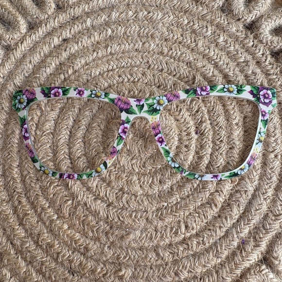Floral Patterned Glasses Top Frame - Pair Eyewear - The Harper - Picture 1 of 2
